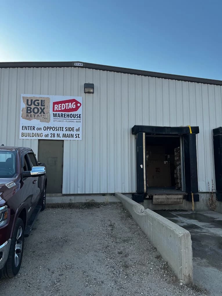 The Red Tag Warehouse Storefront